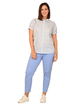 Blusa Ferrioni manga corta para mujer
