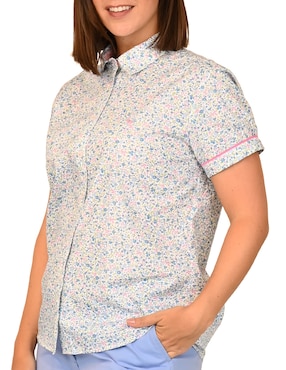 Blusa Ferrioni manga corta para mujer