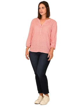 Blusa Ferrioni manga 3/4 para mujer