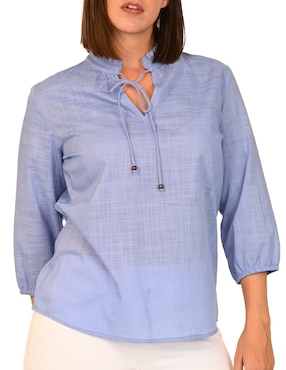 Blusa Ferrioni manga 3/4 para mujer