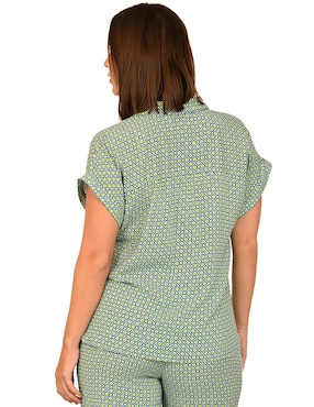 Blusa Ferrioni manga corta para mujer