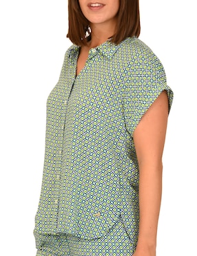 Blusa Ferrioni manga corta para mujer