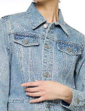 Chamarra denim Foley's para mujer