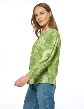 Blusa Foley's manga larga para mujer