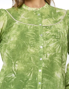 Blusa Foley's manga larga para mujer
