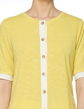 Blusa Foley's manga corta para mujer