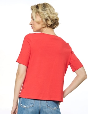 Blusa Foley's manga corta para mujer