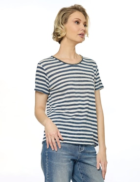 Blusa Foley'S manga corta para mujer
