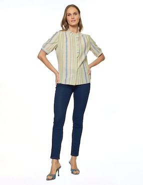 Blusa Foley'S manga corta para mujer