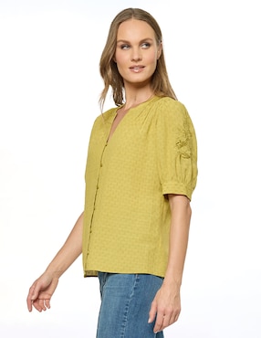 Blusa Foley's manga corta para mujer