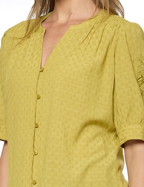 Blusa Foley's manga corta para mujer