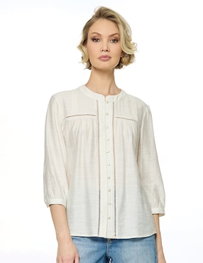 Blusa Foley's manga 3/4 para mujer
