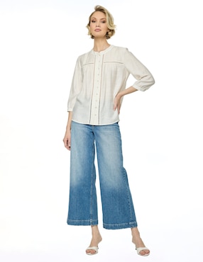 Blusa Foley's manga 3/4 para mujer