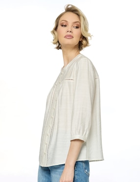 Blusa Foley's manga 3/4 para mujer
