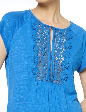 Blusa Foley's manga corta para mujer