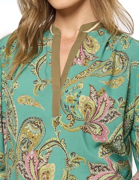 Blusa Foley's manga larga para mujer