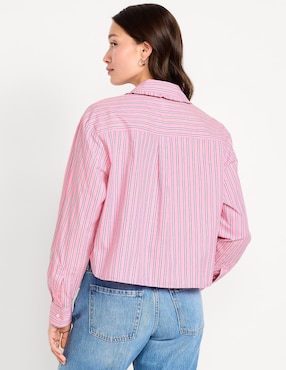 Blusa Old navy manga larga para mujer