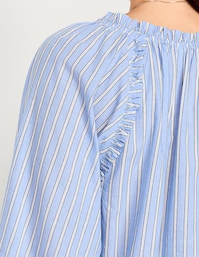 Blusa Old Navy manga larga para mujer