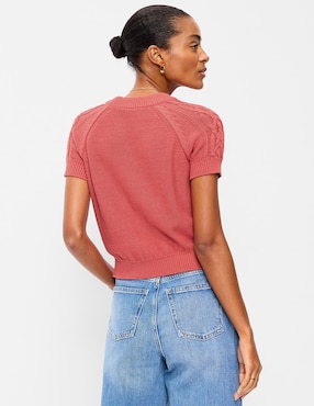 Blusa Old Navy manga corta para mujer