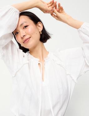 Blusa Old Navy manga larga para mujer