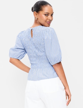 Blusa túnica Old Navy manga al codo para mujer