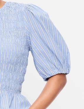 Blusa túnica Old Navy manga al codo para mujer