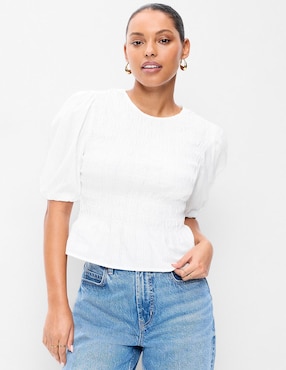 Blusa Old Navy manga al codo para mujer