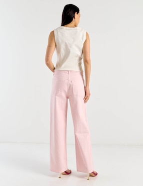 Jeans Wide Leg a la cintura Old Navy para mujer