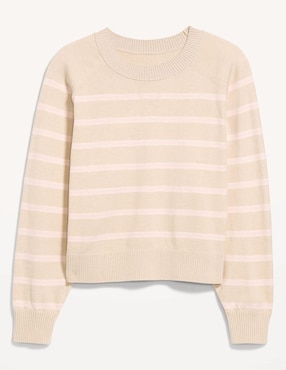 Suéter Old Navy cuello redondo para mujer