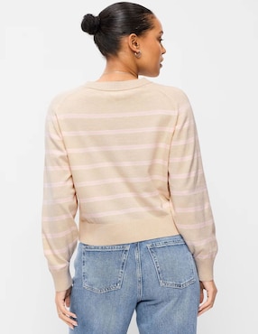 Suéter Old Navy cuello redondo para mujer