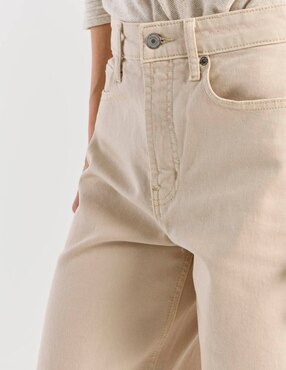 Jeans wide leg cintura Old Navy para mujer
