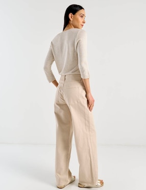 Jeans wide leg cintura Old Navy para mujer