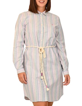 Vestido corto casual Ferrioni para mujer
