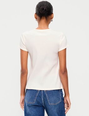 Playera Old Navy manga corta para mujer