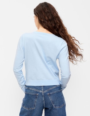 Suéter Old Navy cuello redondo para mujer