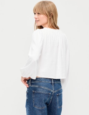 Blusa Old Navy manga larga para mujer