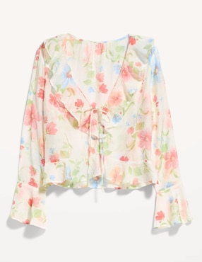 Blusa Old Navy manga larga para mujer