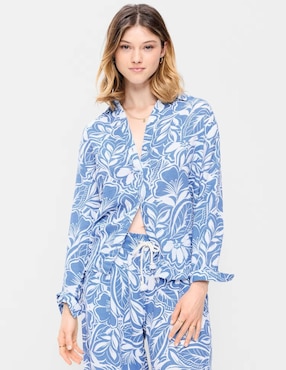 Blusa Old Navy manga larga para mujer