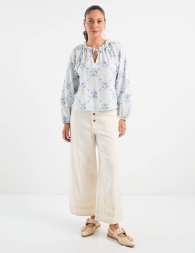 Blusa Old Navy manga larga para mujer