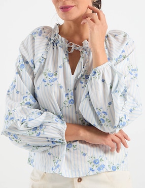 Blusa Old Navy manga larga para mujer