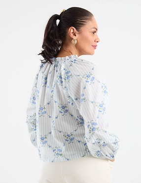 Blusa Old Navy manga larga para mujer