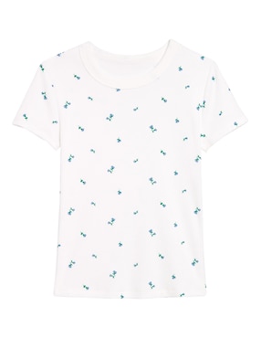 Playera manga corta Old Navy cuello redondo para mujer
