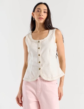 Chaleco Old Navy de algodón para mujer