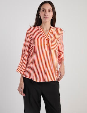 Blusa Lieb manga 3/4 para mujer