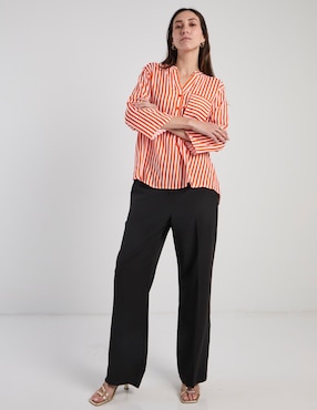 Blusa Lieb manga 3/4 para mujer