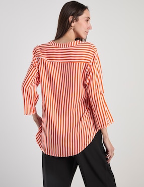Blusa Lieb manga 3/4 para mujer