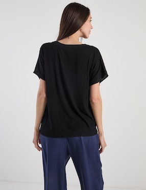 Blusa Lieb manga corta para mujer