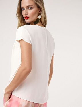 Blusa Dándara manga corta para mujer