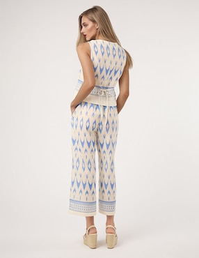 Pantalón coulotte Dándara straight para mujer