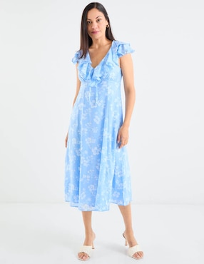 Vestido midi casual Old Navy para mujer